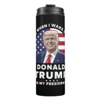 Me encanta cuando me despierto y Donald Trump es m