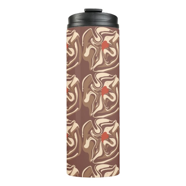 Termo Me encanta el capuchino (Anverso)