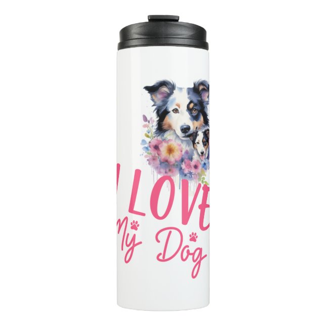 Termo Me encanta mi perro (Anverso)