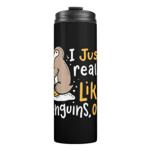 Termo Me Gusta Realmente Que Los Pingüinos Ok