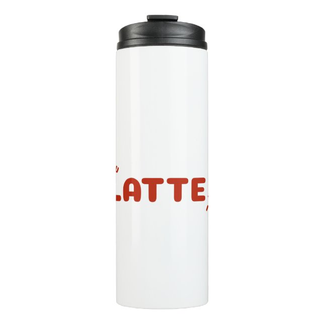 Termo Me Gustas Un Latte (Anverso)
