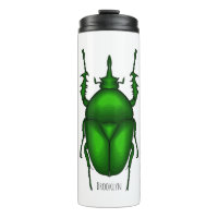 Mecynorhina torquata personalizado ilustracion