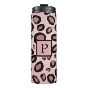 Termo Medias estampadas con manchas de leopardo y guepar