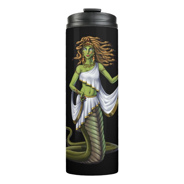 Termo Medusa, diosa griega de mitología (Anverso)
