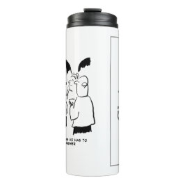 Termo Mejor advertencia de hombre para el Tumbler Termal