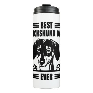 Termo Mejor Dachshund Dad Ever T Shirt