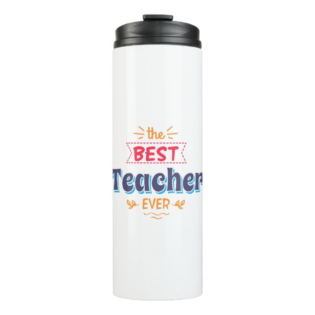 Termo Mejor Maestría jamás Regalo Tumbler Termal (Anverso)