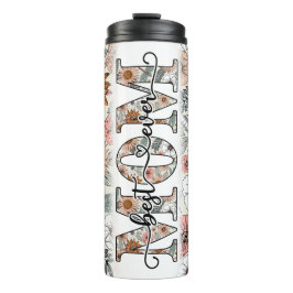 Termo Mejor Mamá Nunca Boho Floral