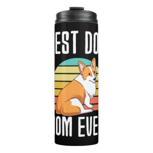 Termo Mejor Mamá Perro Jamás Corgi Welsh