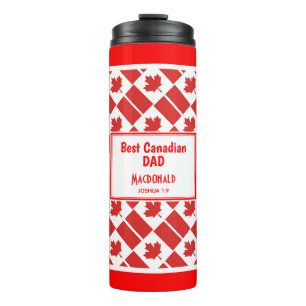 TERMO MEJOR PAPÁ CANADIENSE