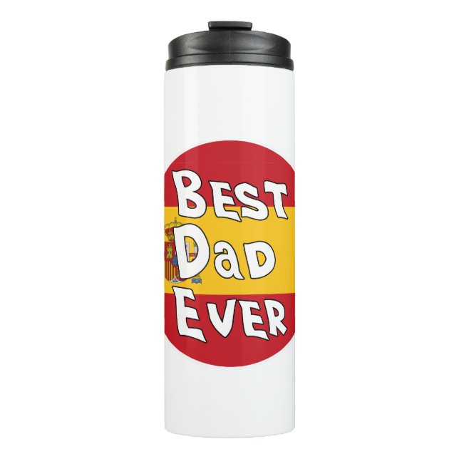 Termo Mejor papá de España (Anverso)