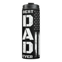 Mejor Papá Nunca Bandera Estadounidense