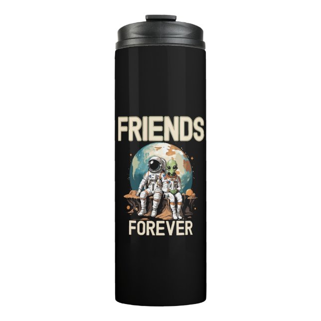 Termo Mejores amigos por siempre  (Anverso)