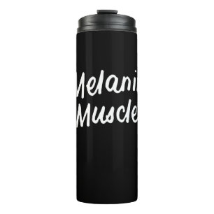 Termo Melanina Y Músculos Negro Es Un Hermoso Gimnasio D