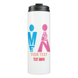 Termo Men and Women Typography Icon Design