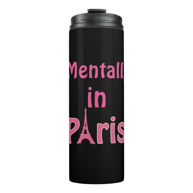 Termo Mentalmente En París Termal Tumbler (Anverso)