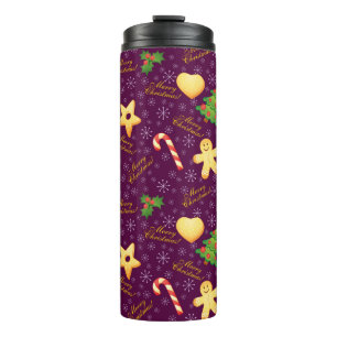 Termo Merry Christmas Thermal Tumbler