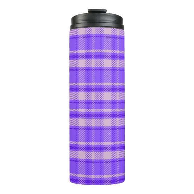 Termo Merry Peri Plaid, Purple Tartán (Anverso)