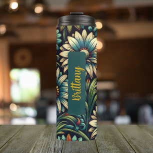 Termo Mes de las flores de nacimiento Personalizado de a
