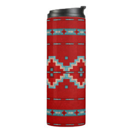 Termo Mesas del Suroeste Rojo y Turquesa
