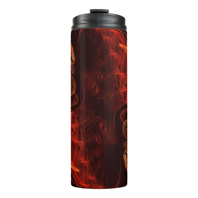 Termo Metamorfosis Arte abstracto (Anverso)