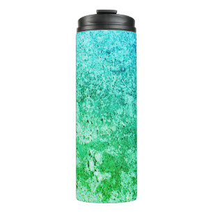 Termo Mezcla De Gradiente De Colores Verde Y Azul