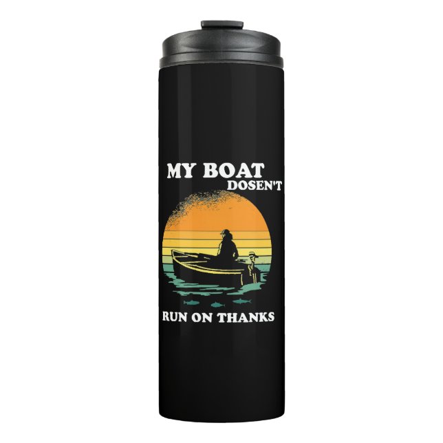 Termo Mi Barco No Funciona Con Gracias (Anverso)