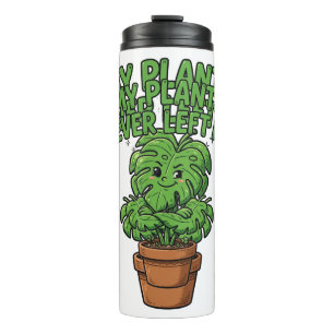 Termo Mi Camiseta Sassy Monstera Mis Plantas Nunca Me De
