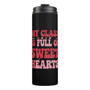 Termo Mi clase está llena de enamorados Día de San Valen