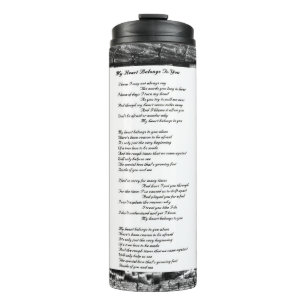 Termo Mi Corazón Te Pertenece