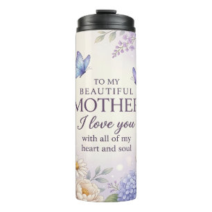 Termo Mi Hermosa Madre Día de la Madre