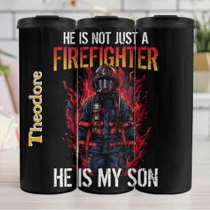 Termo Mi hijo bombero mi héroe