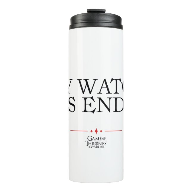 Termo Mi reloj ha terminado (Anverso)