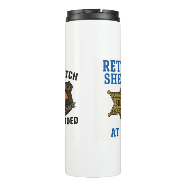 Termo Mi turno como Sheriff ha terminado (Reverso)