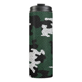 Termo Michigan Green & White Warrior Camo Printed