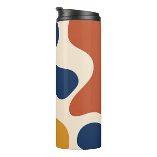 Termo Mid-Century Modern Abstract Organic Shapes Square