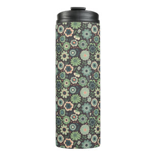 Termo "Midnight Bloom Fiesta"