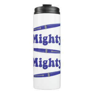 Termo Mighty Pen Autor divertido eslogan