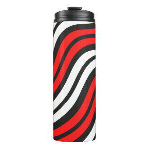 Termo Mikitez redwhite candycane ChristmasPattern