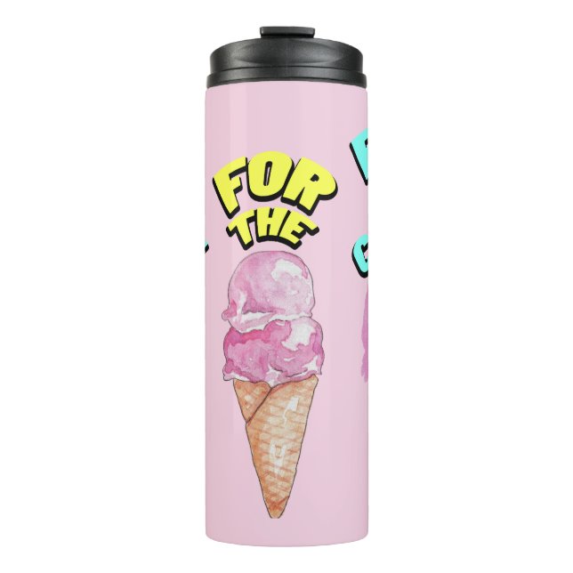 Termo Mikitiez icecream fiesta favorita el verano (Anverso)