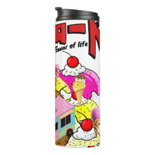 Termo Mikitiez rockyroad icecream manga verano banga