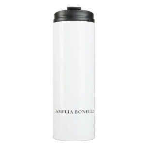 Termo Minimalista Clásico Profesional Sencillo
