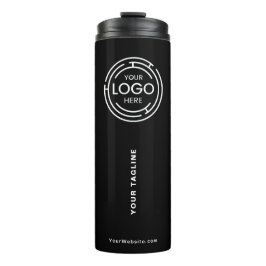 Termo Minimalista de logotipo comercial