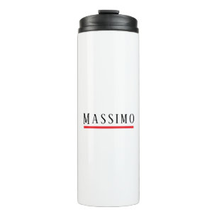 Termo Minimalista Elegante Clásico Profesional Simple