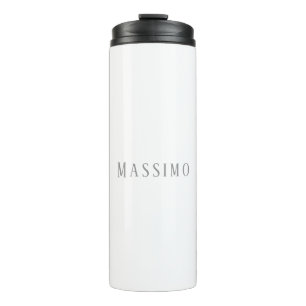 Termo Minimalista Elegante Clásico Profesional Simple