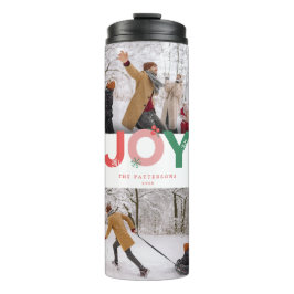 Termo Minimalista negrita guión de alegría 6 vacaciones