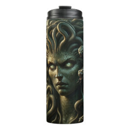 Termo Mirada de Medusa Cabeza de la Muerte de Serpientes