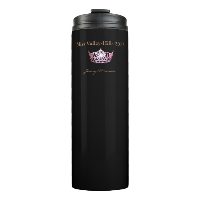 Termo Miss América estilo Crown Thermal Tumbler (Anverso)