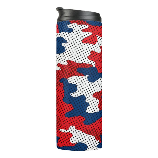 Termo Mississippi Crimson & Blue Rebel Spirit Camo (Rotado hacia la derecha)