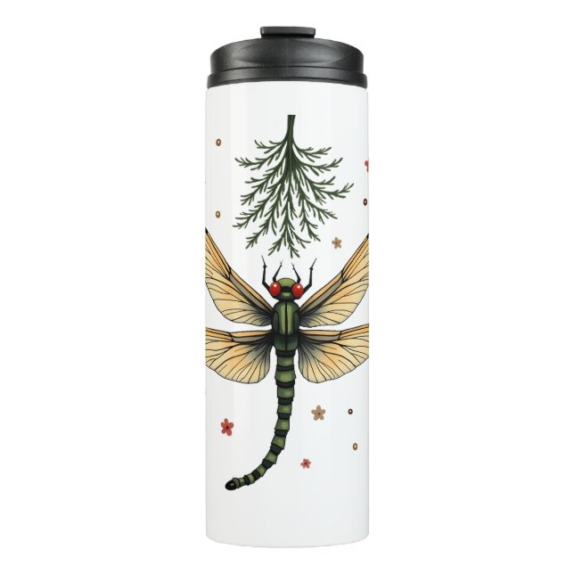 Termo Mistletoe Kiss Dragonfly (Anverso)